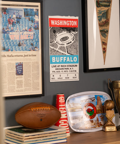 PRESALE: Rich Stadium Buffalo Vs. Washington Big Ticket • Rich Products x Oxford Pennant