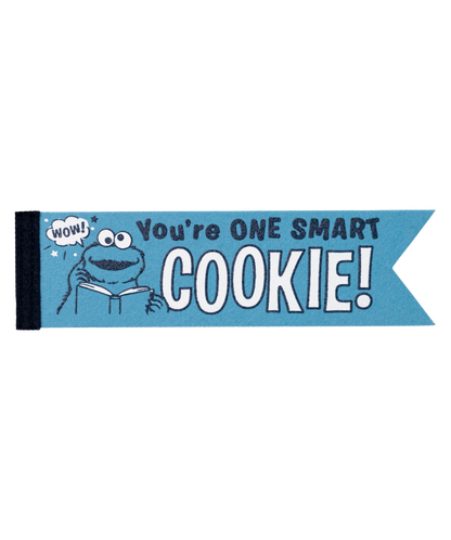 Cookie Monster Bookmark • Sesame Street x Oxford Pennant
