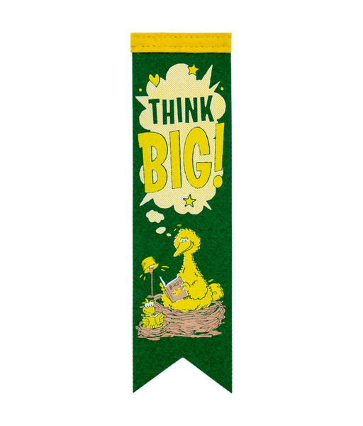 Big Bird Think Big! Bookmark • Sesame Street x Oxford Pennant