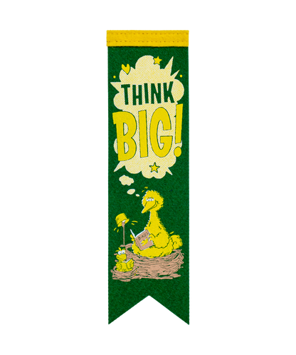 Big Bird Think Big! Bookmark • Sesame Street x Oxford Pennant