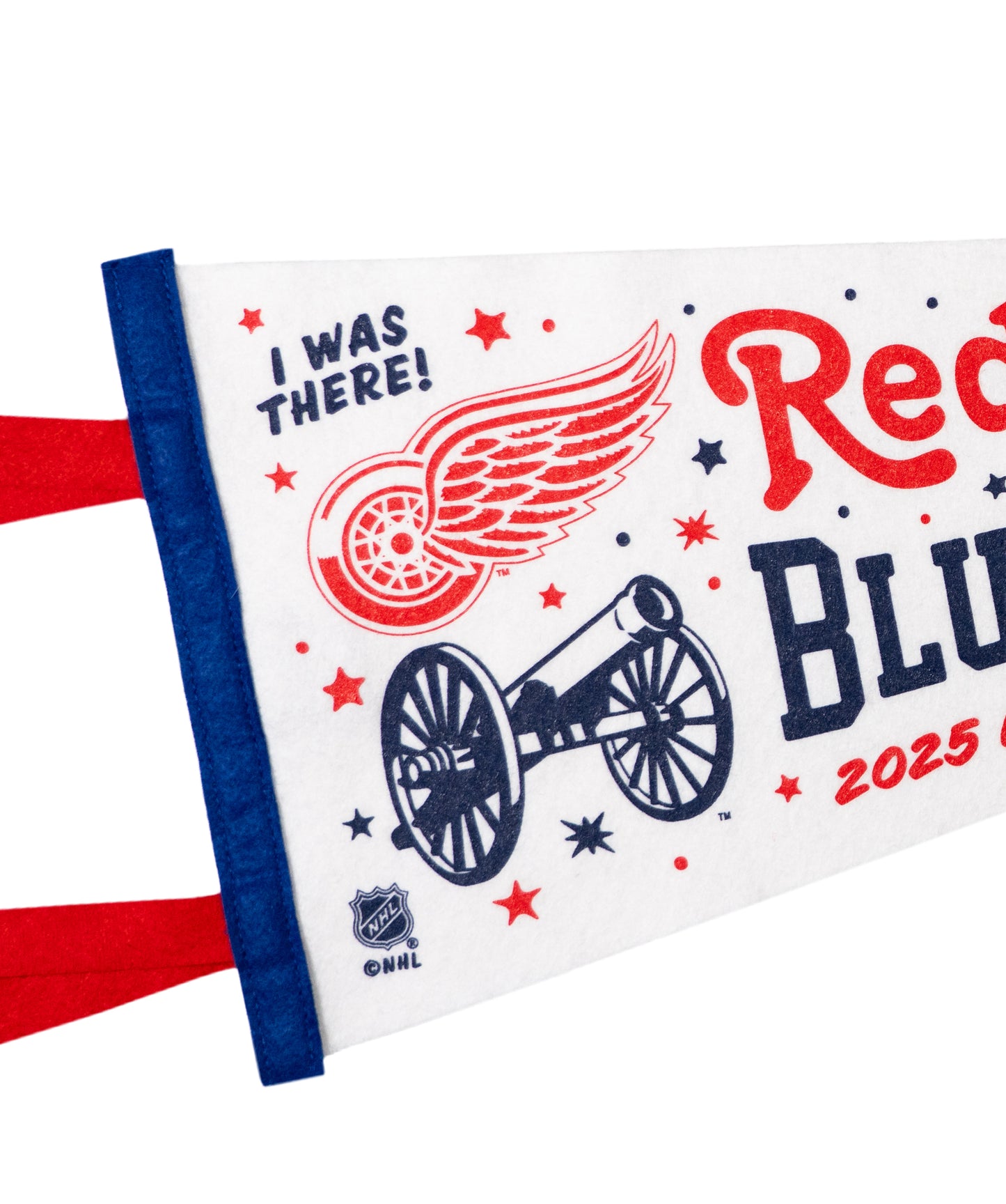 NHL Stadium Series™ Detroit Red Wings versus Columbus Blue Jackets Pennant • NHL x Oxford Pennant