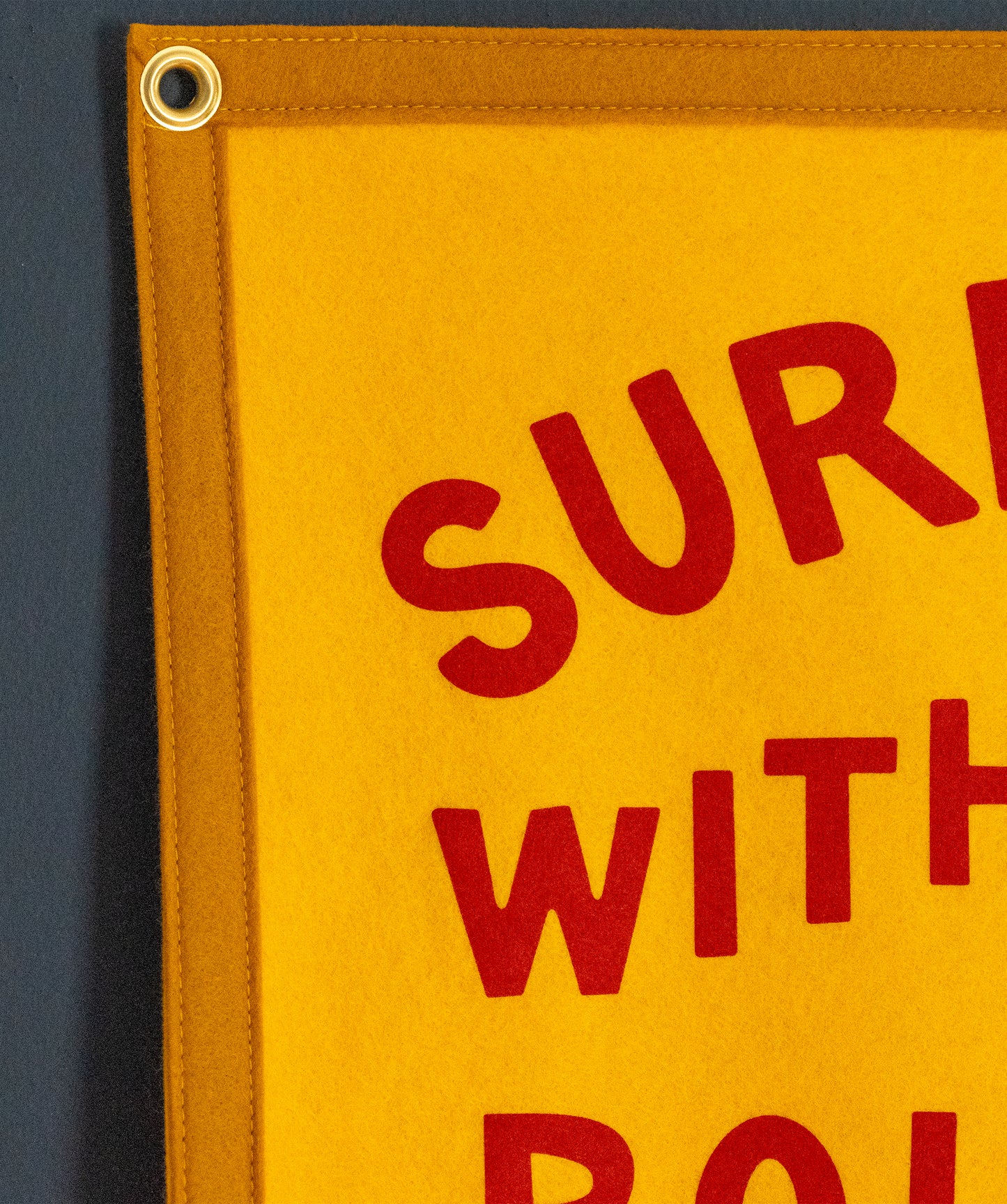 Surround Me With Your Boundless Love Camp Flag • John Prine x Oxford Pennant