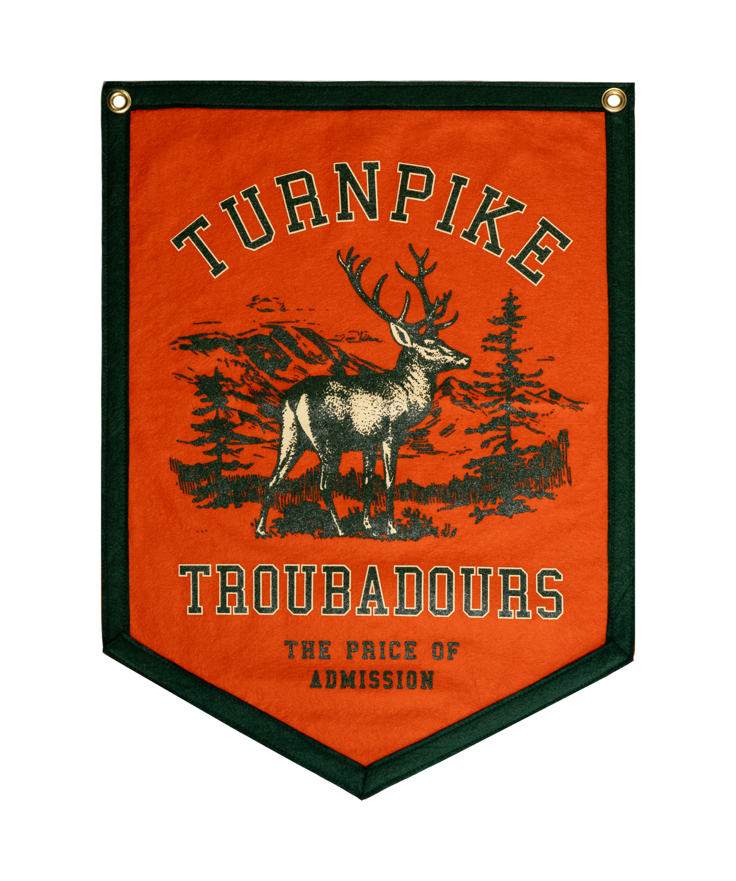 The Price Of Admission Camp Flag • Turnpike Troubadours x Oxford Pennant