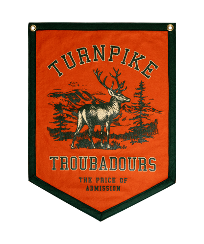 The Price Of Admission Camp Flag • Turnpike Troubadours x Oxford Pennant