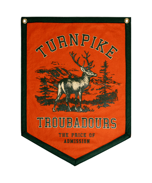 The Price Of Admission Camp Flag • Turnpike Troubadours x Oxford Pennant