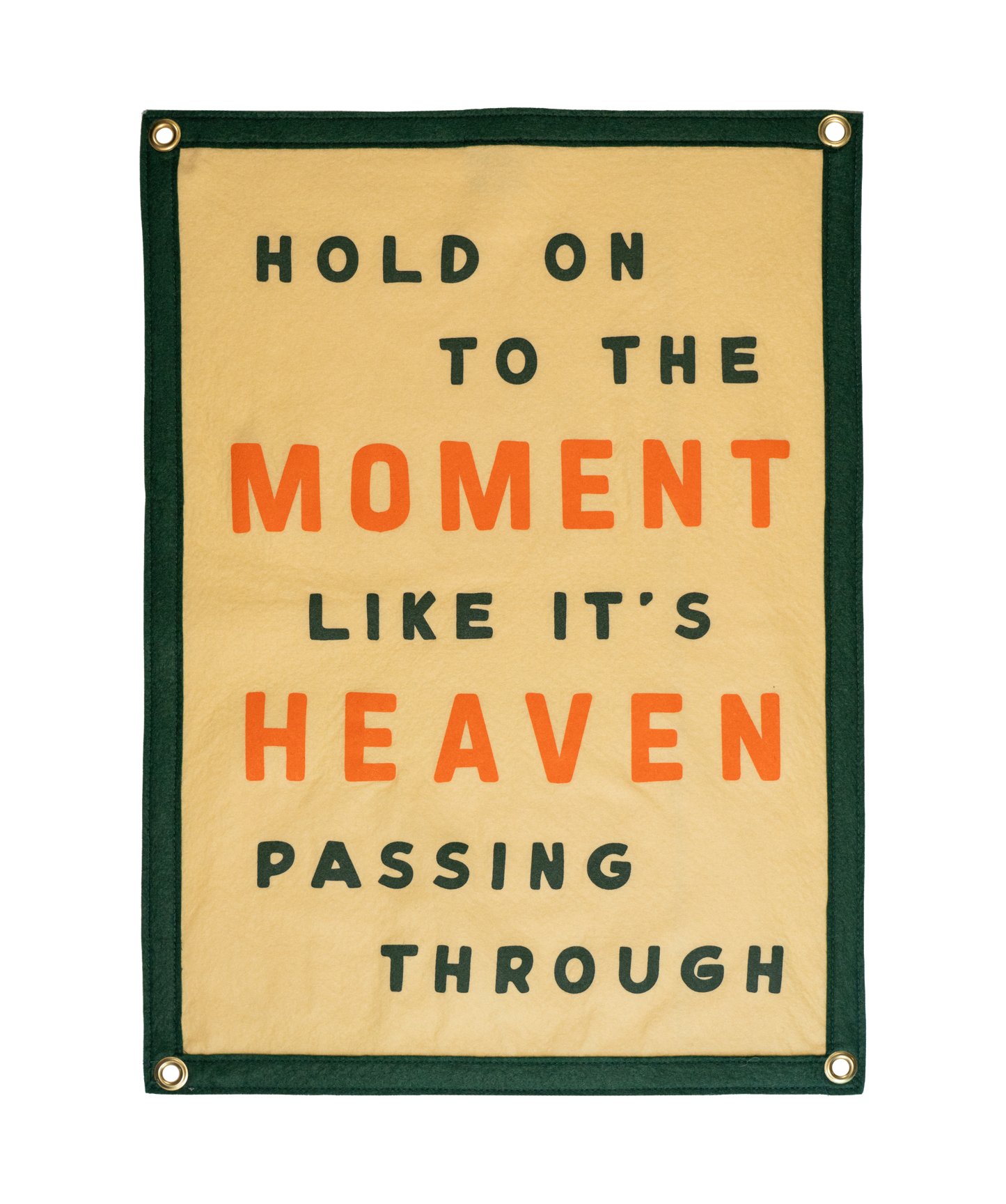 Hold On To The Moment Like It's Heaven Passing Through Camp Flag • Turnpike Troubadours x Oxford Pennant