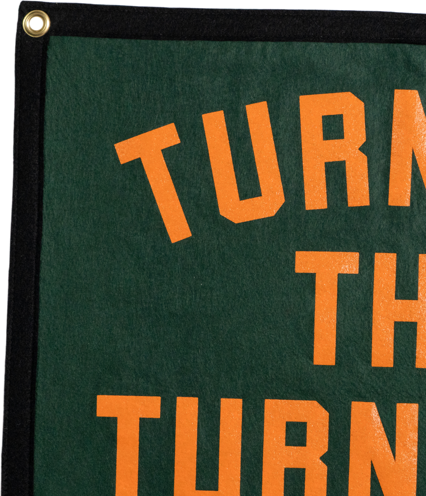 Turn Up The Turnpike Camp Flag • Turnpike Troubadours x Oxford Pennant