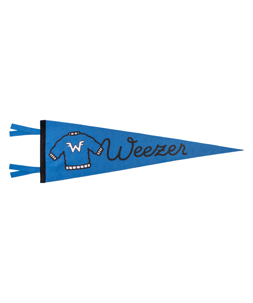 Weezer Sweater Pennant | Weezer x Oxford Pennant Weezer Sweater Pennant | Weezer x Oxford Pennant