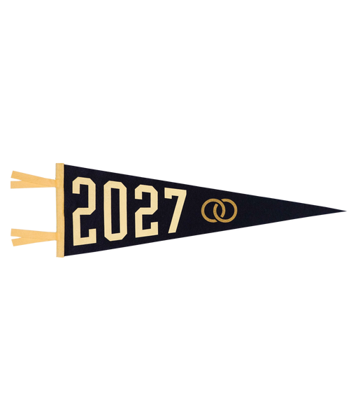 2027 Wedding Pennant