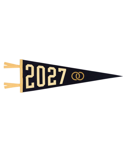 2027 Wedding Pennant