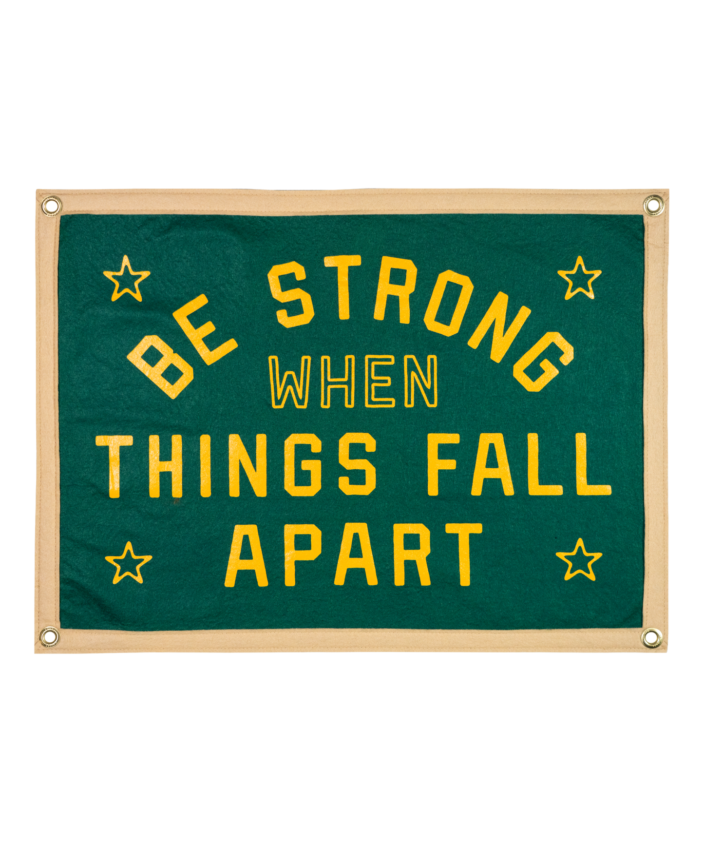 Be Strong When Things Fall Apart Camp Flag • blink-182 x Oxford Pennant