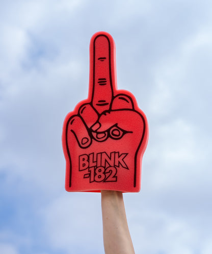 If We're Fucked Up You're To Blame Foam Finger • blink-182 x Oxford Pennant