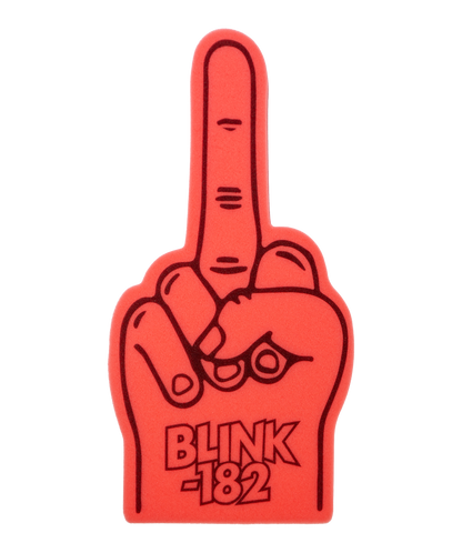 If We're Fucked Up You're To Blame Foam Finger • blink-182 x Oxford Pennant