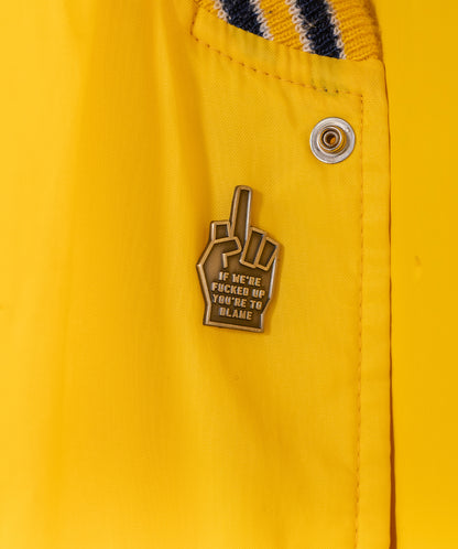 If We're Fucked Up You're To Blame Enamel Pin • blink-182 x Oxford Pennant