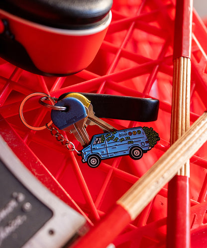 blink-182 Van Keychain • blink-182 x Oxford Pennant