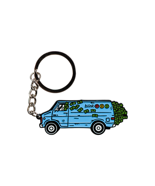 blink-182 Van Keychain • blink-182 x Oxford Pennant