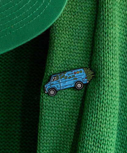Van Enamel Pin • blink-182 x Oxford Pennant
