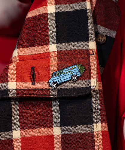 Van Enamel Pin • blink-182 x Oxford Pennant