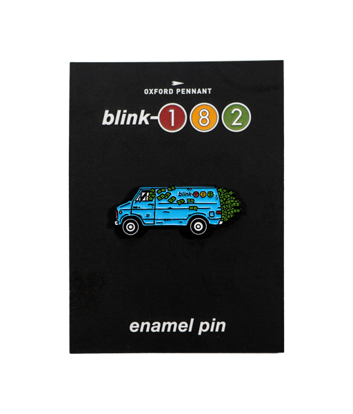 Van Enamel Pin • blink-182 x Oxford Pennant