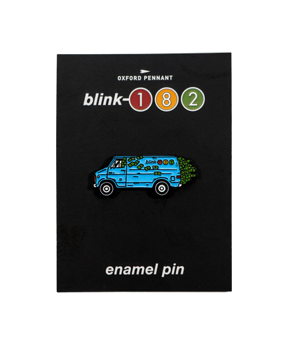 Van Enamel Pin • blink-182 x Oxford Pennant