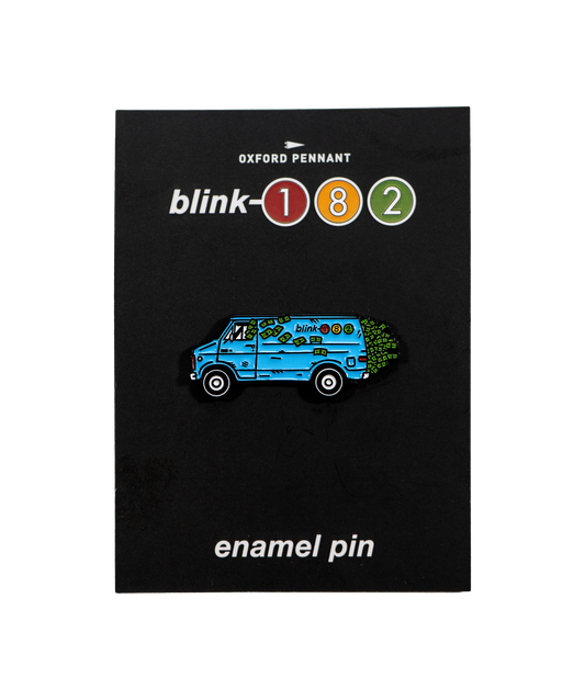 Van Enamel Pin • blink-182 x Oxford Pennant