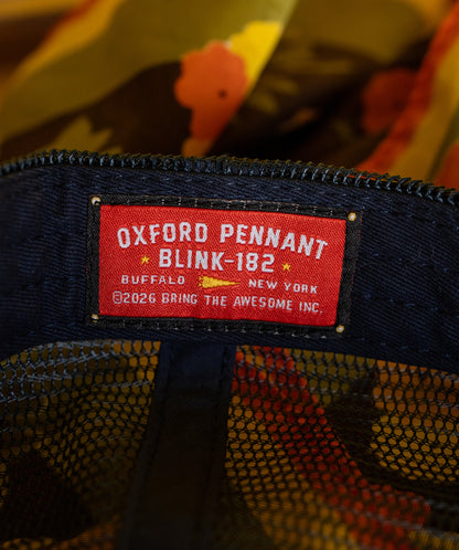 blink-182 Trucker Hat • blink-182 x Oxford Pennant