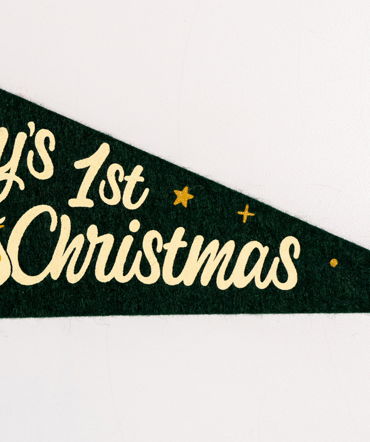 Baby's 1st Christmas Mini Pennant