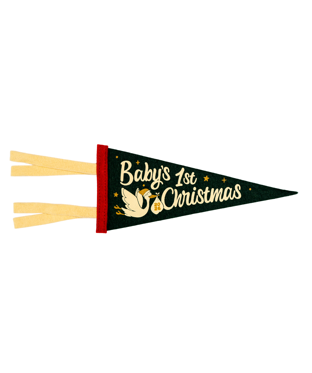 Baby's 1st Christmas Mini Pennant