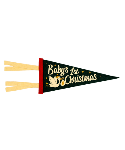 Baby's 1st Christmas Mini Pennant