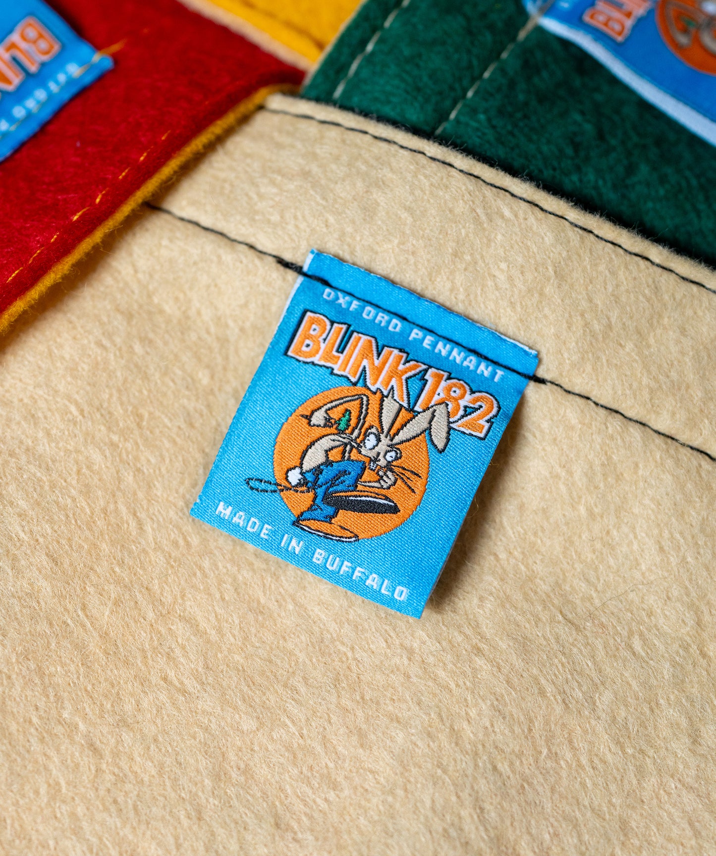 Be Strong When Things Fall Apart Camp Flag • blink-182 x Oxford Pennant