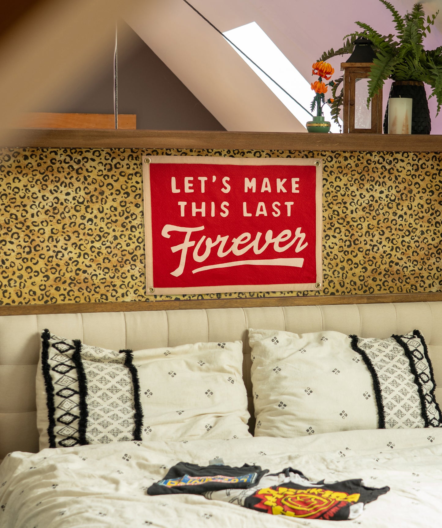 Let's Make This Last Forever Camp Flag • blink-182 x Oxford Pennant