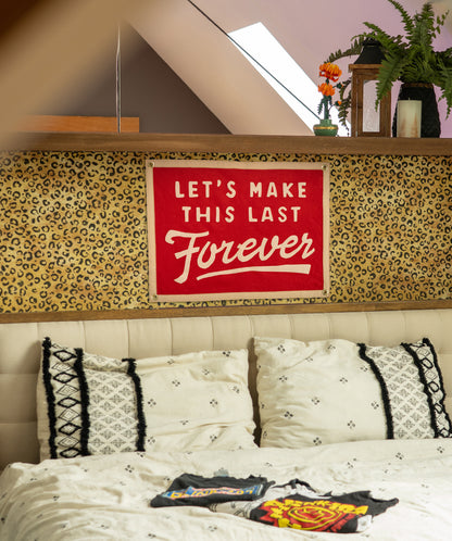 Let's Make This Last Forever Camp Flag • blink-182 x Oxford Pennant