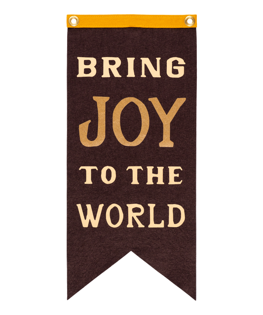 Bring Joy To The World Scout Flag