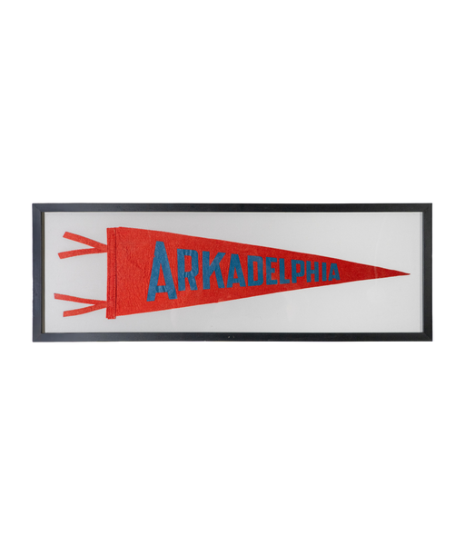Vintage Arkadelphia Framed Pennant