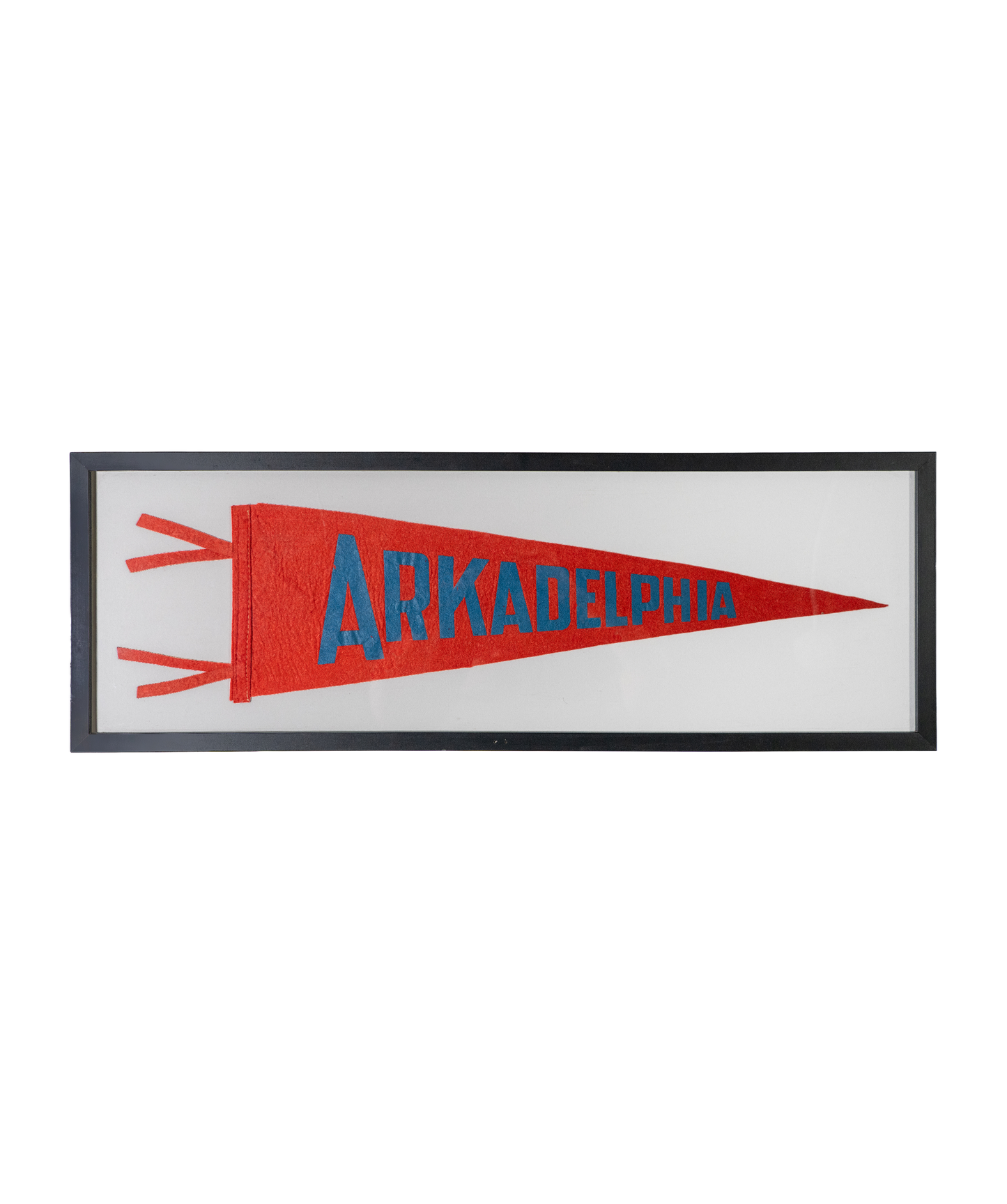 Vintage Arkadelphia Framed Pennant