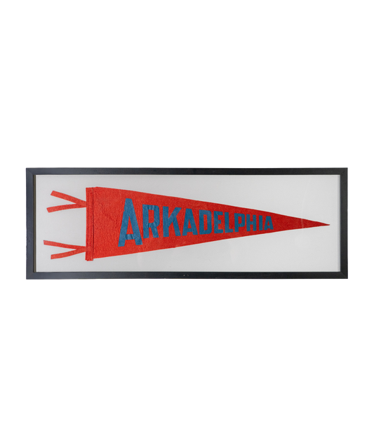 Vintage Arkadelphia Framed Pennant