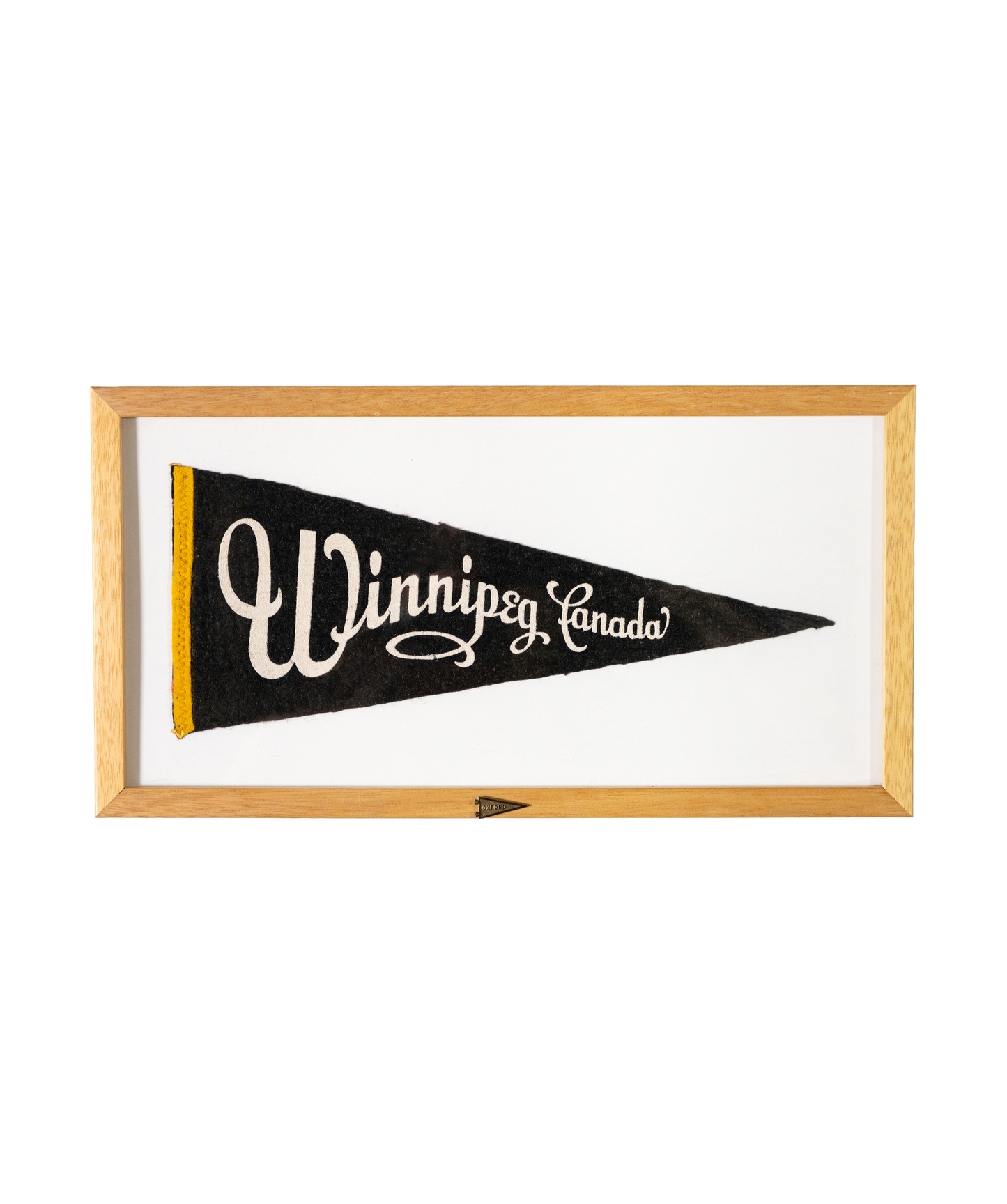 Vintage Winnipeg, Canada Framed Pennant