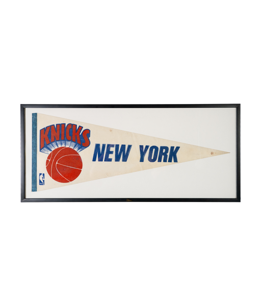 Vintage New York Knicks Framed Pennant