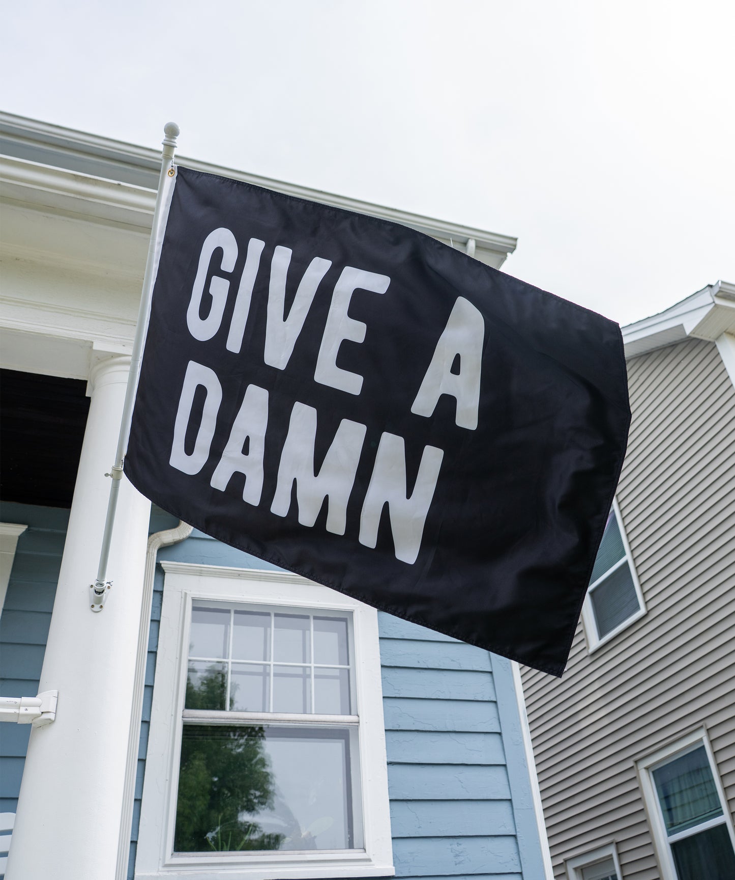 Give A Damn Outdoor Flag