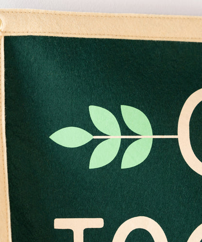 Grow Together Not Apart Camp Flag