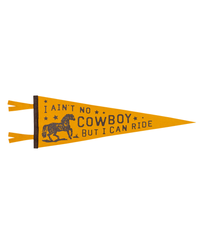 I Ain't No Cowboy But I Can Ride Pennant • Jason Isbell x Oxford Pennant