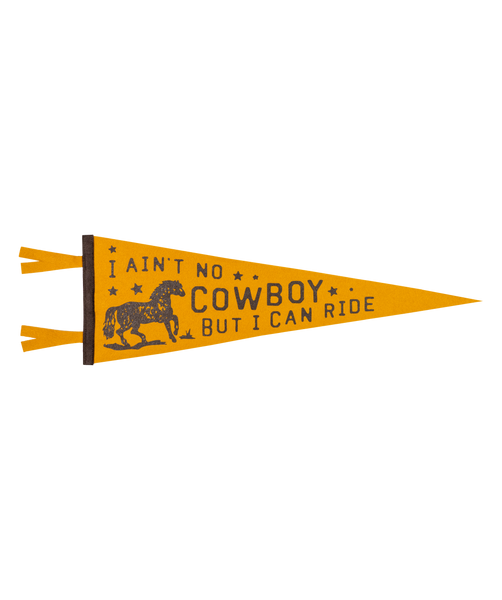 I Ain't No Cowboy But I Can Ride Pennant • Jason Isbell x Oxford