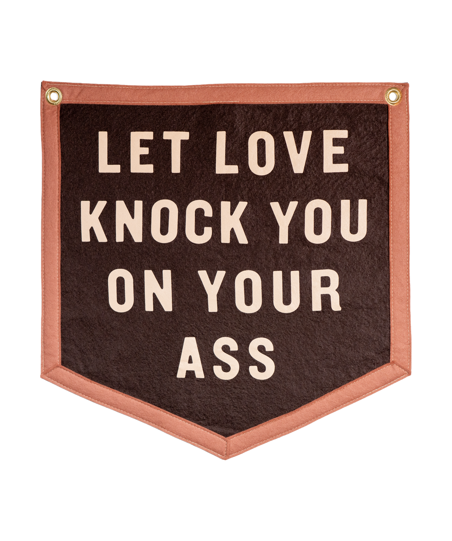 Let Love Knock You On Your Ass Camp Flag • Jason Isbell x Oxford Pennant