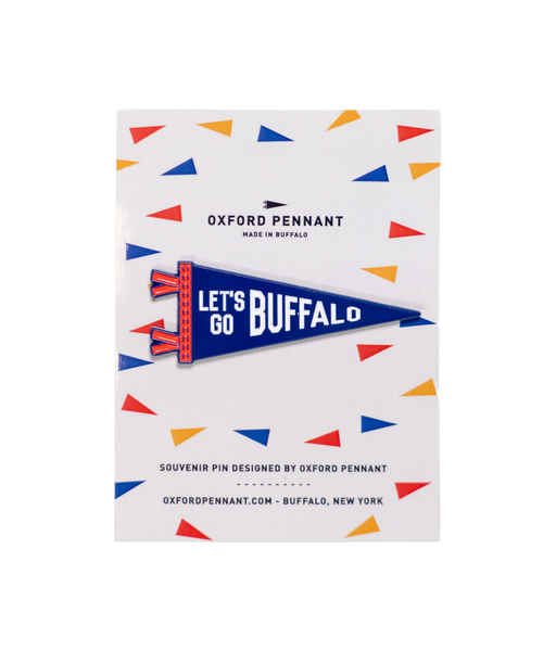 Let's Go Buffalo Enamel Pin