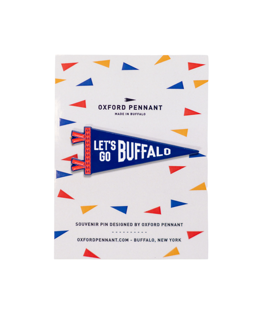 Let's Go Buffalo Enamel Pin