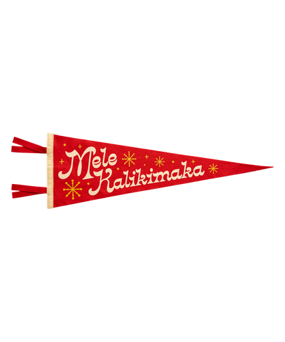 Mele Kalikimaka Pennant