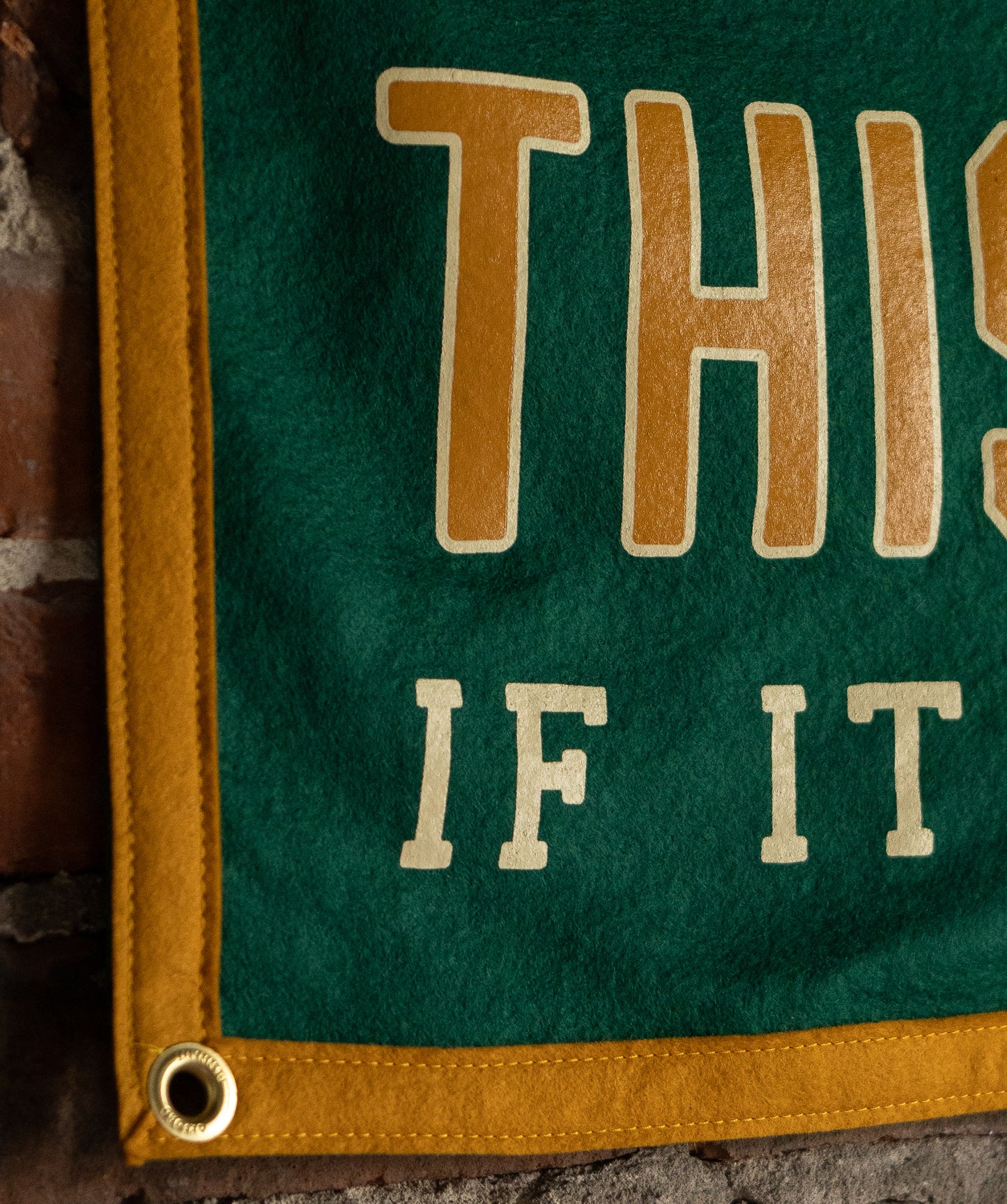 I Am Gonna Make It Camp Flag • The Mountain Goats x Oxford Pennant