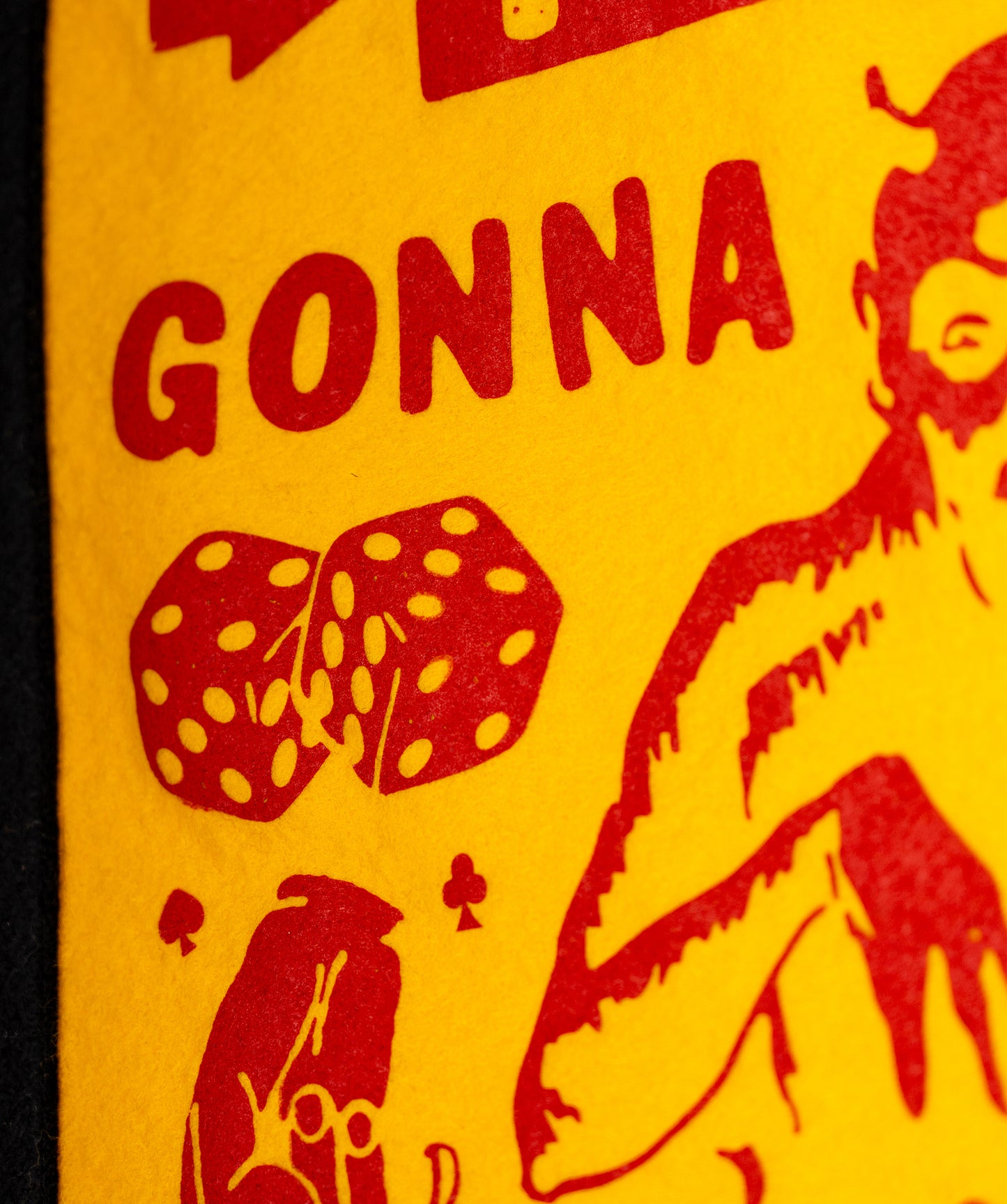 You're Gonna Make Some Choices You Regret Camp Flag • The Mountain Goats x Oxford Pennant