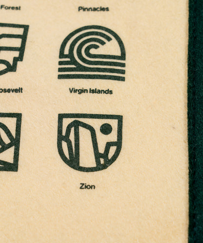 National Parks Camp Flag • Steve Wolf x Oxford Pennant