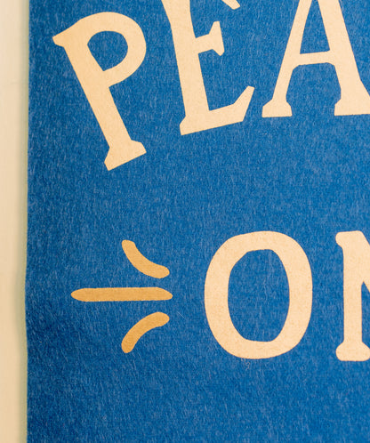 Peace On Earth Scout Flag